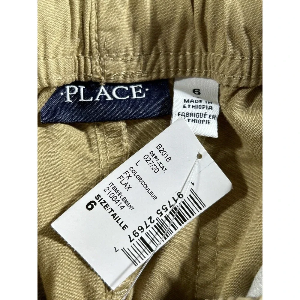 Children's‎ Place khaki joggers/pants kids size 6 NWT